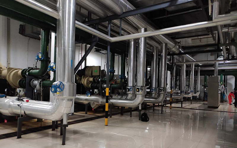 山东谈球吧能环保超分子清洗上实物业水基中央空调系统